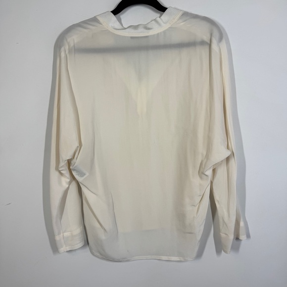 🤍 Sandro Parks Sheer Cream Top - Picture 11 of 15